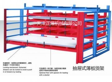 北京板材貨架—正耀抽屜式板材貨架廠家